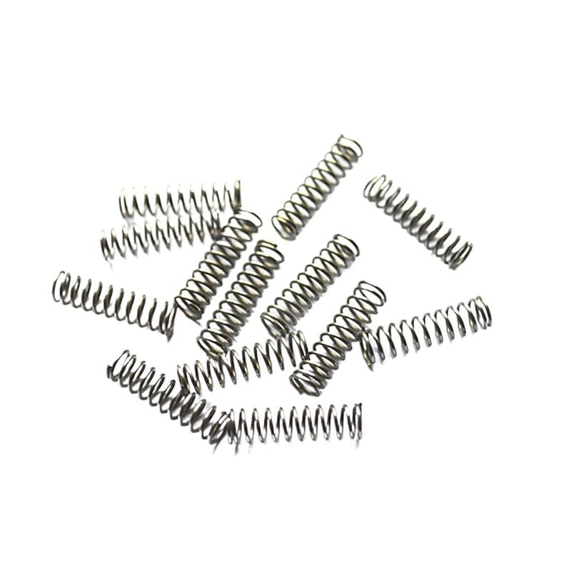 304 Stainless Steel Compression Springs 12mm x20mm 10Pcs Customizable Sizes - Image 1
